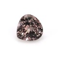 Natural Tourmaline 2.37 Carats Champagne Pink Pear 8x8 mm Loose Gemstone - Image 1