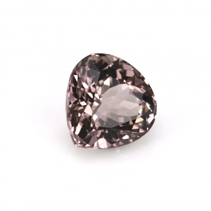 Natural Tourmaline 2.37 Carats Champagne Pink Pear 8x8 mm Loose Gemstone - Image 6