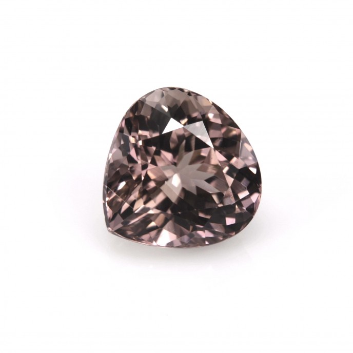 Natural Tourmaline 2.37 Carats Champagne Pink Pear 8x8 mm Loose Gemstone - Image 7