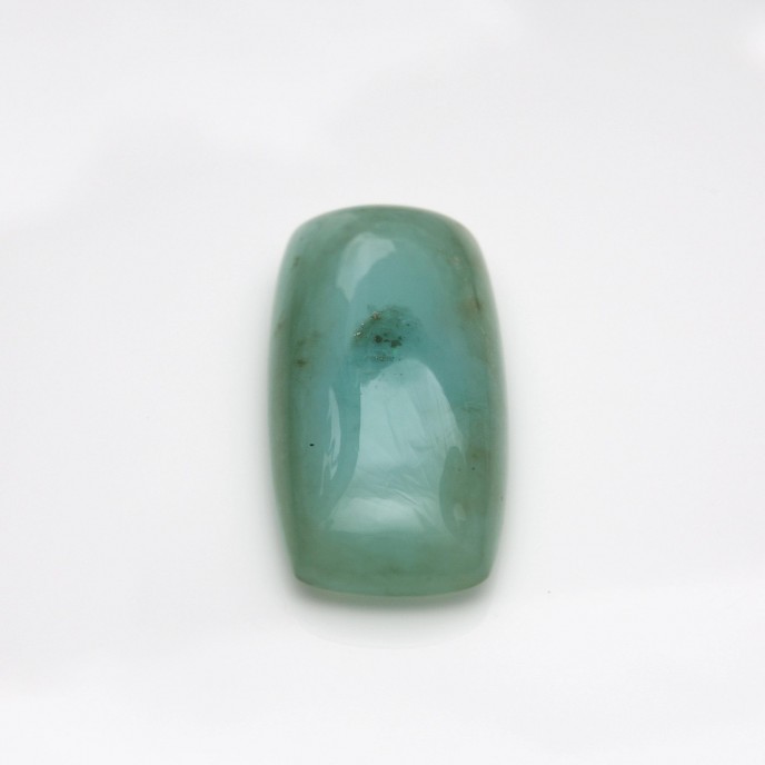Natural Peru Opal 29.82 Carats Aqua Blue Green Cushion Cabochon 35x16 mm Loose Gemstone - Image 5