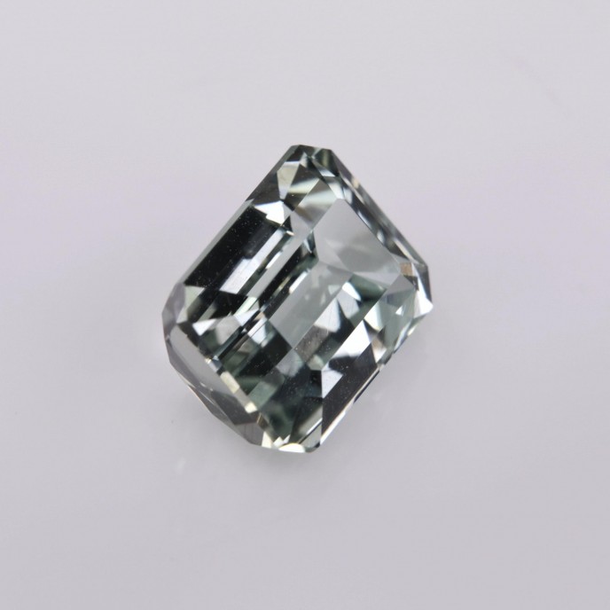 Natural Tourmaline 2.43 Carats Very Light Green Emerald 9x6 mm Loose Gemstone - Image 6