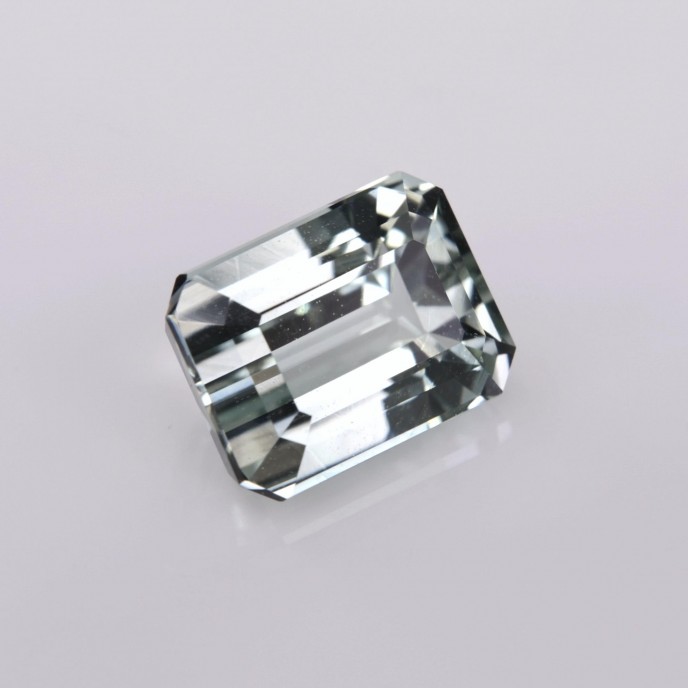 Natural Tourmaline 2.43 Carats Very Light Green Emerald 9x6 mm Loose Gemstone - Image 5