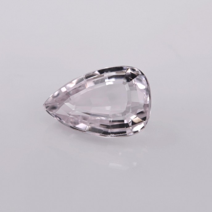 Natural Morganite 4.32 Carats Light Baby Pink Pear 12x8 mm Loose Gemstone - Image 3