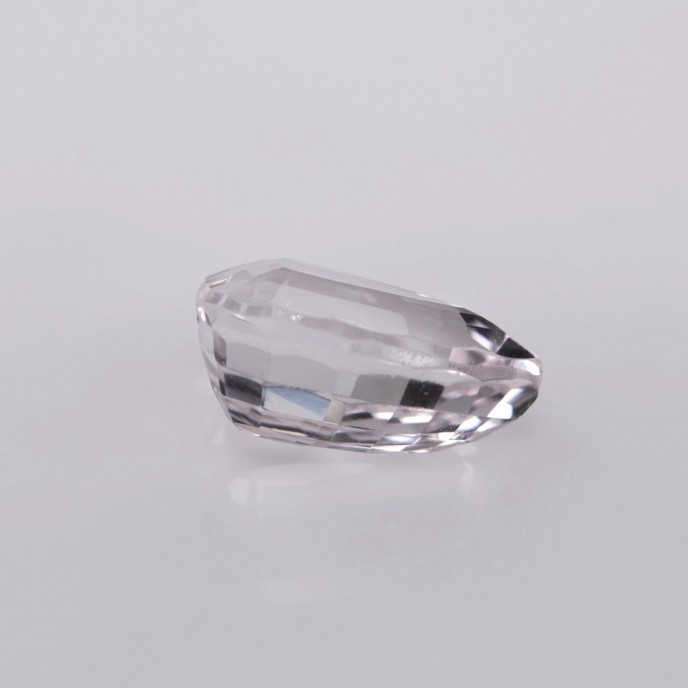 Natural Morganite 4.32 Carats Light Baby Pink Pear 12x8 mm Loose Gemstone - Image 4