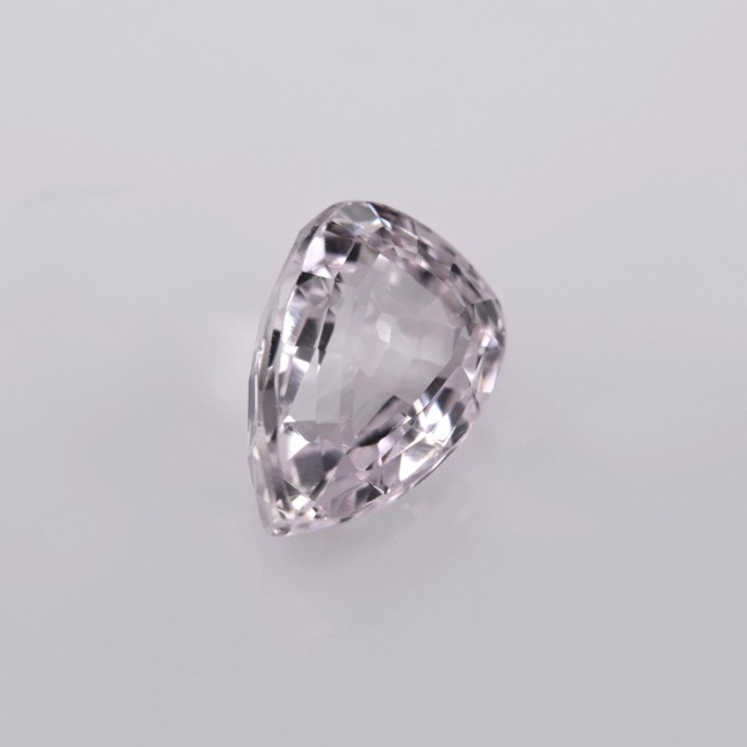 Natural Morganite 4.32 Carats Light Baby Pink Pear 12x8 mm Loose Gemstone - Image 5