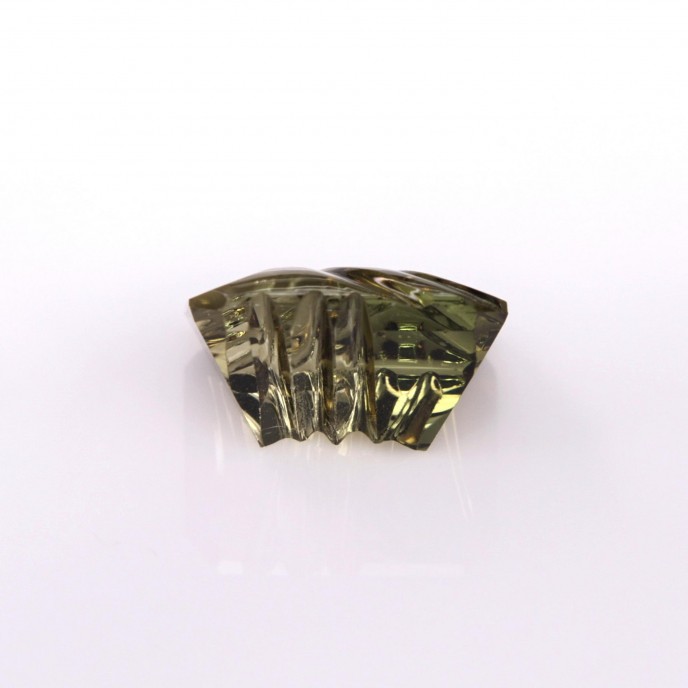 Natural Tourmaline 3.21 Carats Honey Yellow Fancy  10x8 mm Loose Gemstone - Image 4