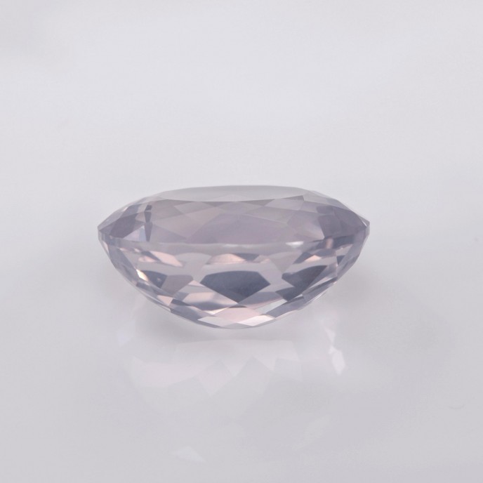 Natural Lavender Quartz 17.64 Carats Lavender Oval 19x16 mm Loose Gemstone - Image 4