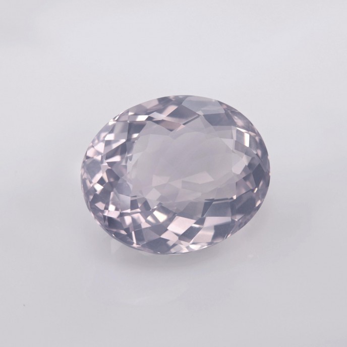 Natural Lavender Quartz 17.64 Carats Lavender Oval 19x16 mm Loose Gemstone - Image 6