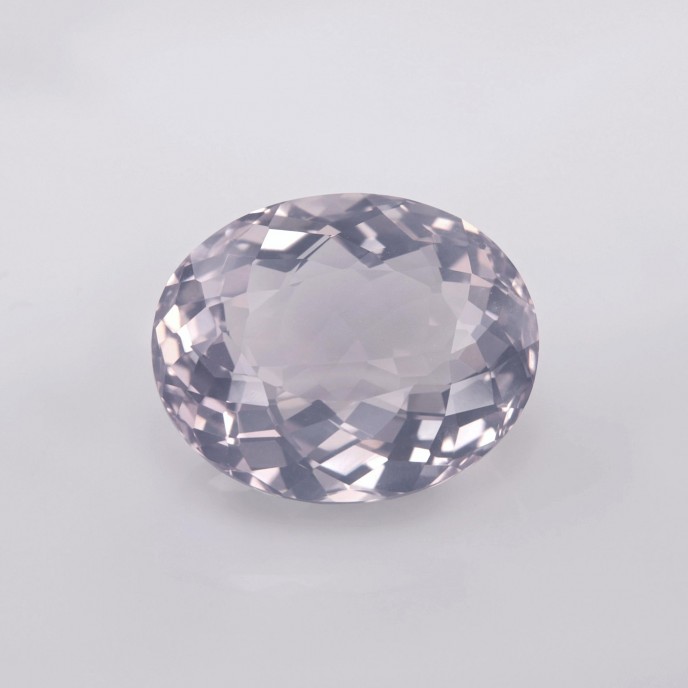 Natural Lavender Quartz 17.64 Carats Lavender Oval 19x16 mm Loose Gemstone - Image 7