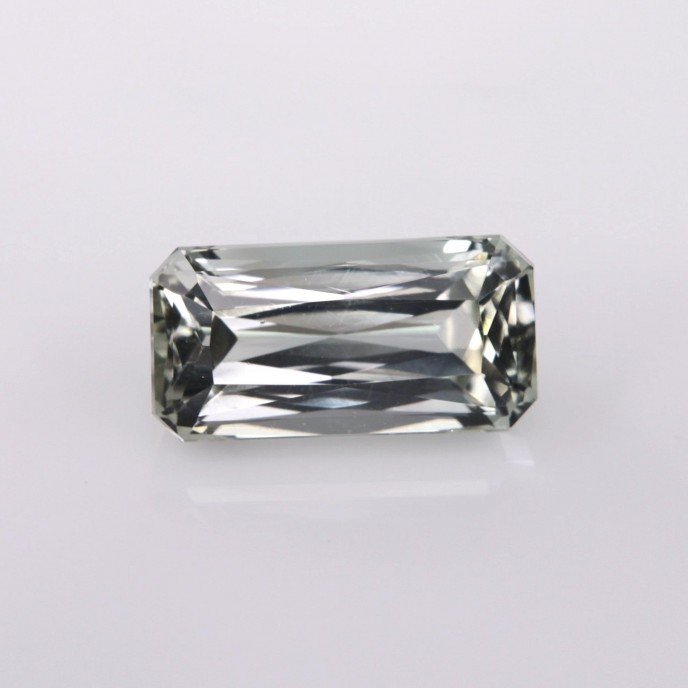 Natural Tourmaline 3.01 Carats Half White Emerald 11x6 mm Loose Gemstone - Image 5