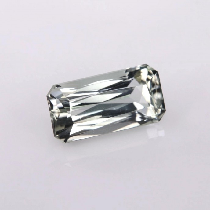 Natural Tourmaline 3.01 Carats Half White Emerald 11x6 mm Loose Gemstone - Image 7