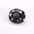 Natural Spinel 1.82 Carats Steel Blue Oval 8x7 mm Loose Gemstone - Image 2