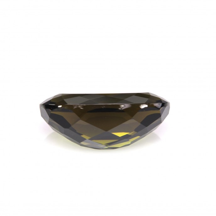 Natural Tourmaline 5.69 Carats Honey Green Oval 15x8 mm Loose Gemstone - Image 4
