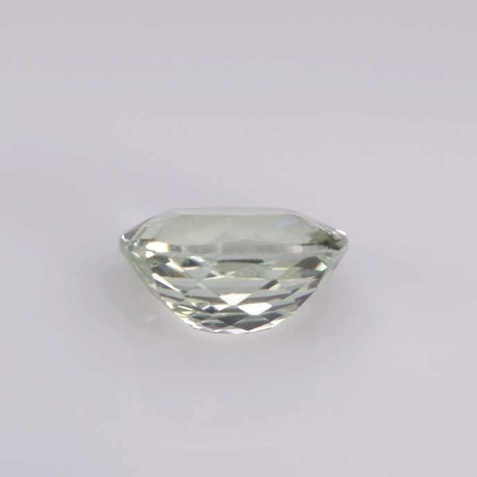 Natural Amblygonite 1.13 Carats Yellowish Green Cushion 7x6 mm Loose Gemstone - Image 3