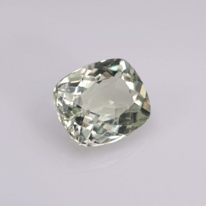 Natural Amblygonite 1.13 Carats Yellowish Green Cushion 7x6 mm Loose Gemstone - Image 6