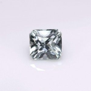 Tourmaline - Acrolite  1.18cts - 6x6mm