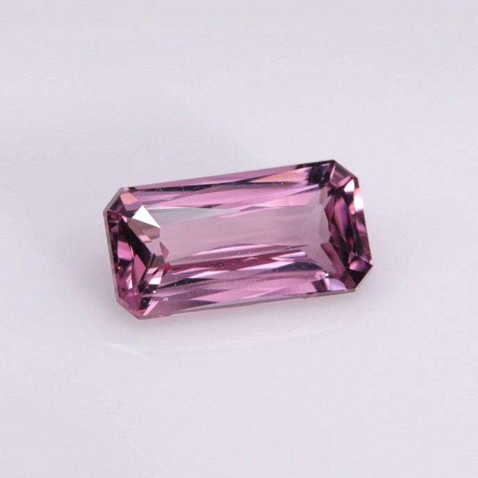 Natural Malaya Garnet 1.19 Carats Purplish Pink Emerald 8x4 mm Loose Gemstone - Image 5