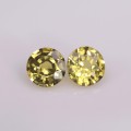 Natural Sapphire Pair 1.42 Carats Golden Yellow Round 5x5 mm Loose Gemstone - Image 5