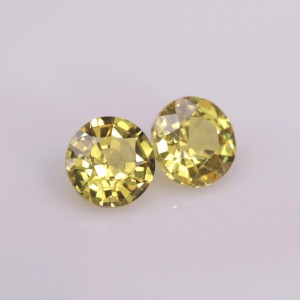 Sapphire Pair  1.42cts - 5x5mm