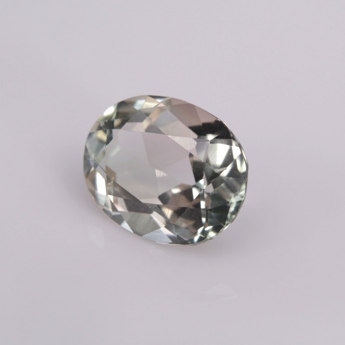 Natural Tourmaline 2.48 Carats Ultra Light Baby Pink Green Oval 10x8 mm Loose Gemstone - Image 2