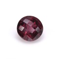 Natural Rhodolite Garnet 4.18 Carats Purplish Red Round Checker 9x9 mm Loose Gemstone - Image 7