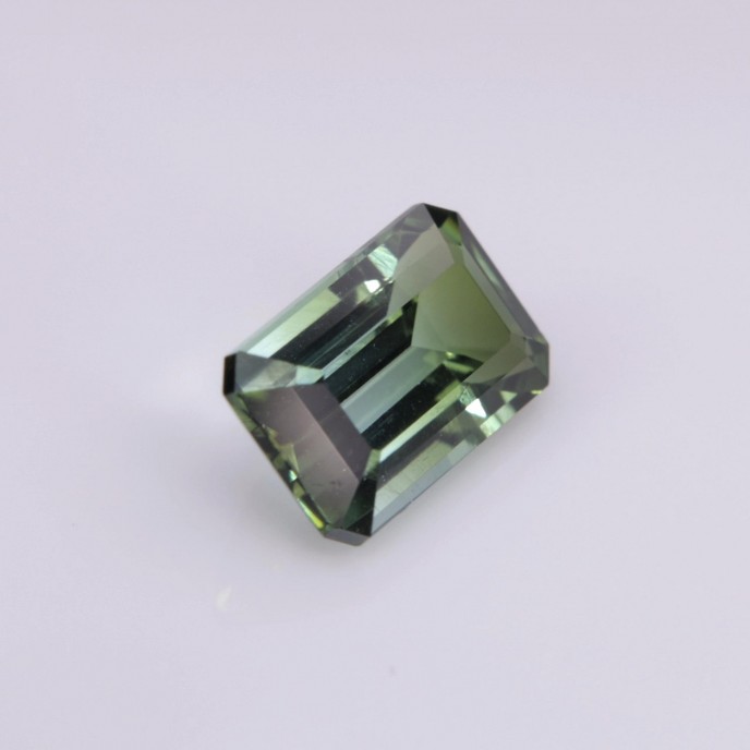 Natural Tourmaline 1.19 Carats Green Emerald 8x5 mm Loose Gemstone - Image 4