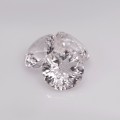 Natural Morganite 4.84 Carats Very Light Peach Pink Round Concave 8x4 mm Loose Gemstone - Image 4