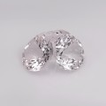 Natural Morganite 4.84 Carats Very Light Peach Pink Round Concave 8x4 mm Loose Gemstone - Image 5