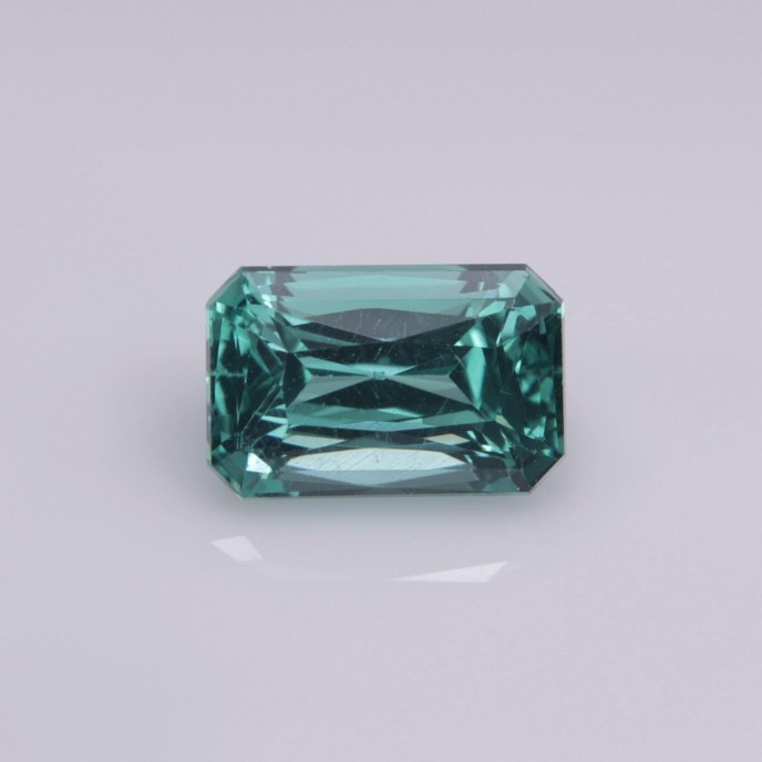 Natural Apatite 1.49 Carats Paraiba Blue Green Emerald 8x5 mm Loose Gemstone - Image 3