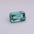 Natural Apatite 1.49 Carats Paraiba Blue Green Emerald 8x5 mm Loose Gemstone - Image 1