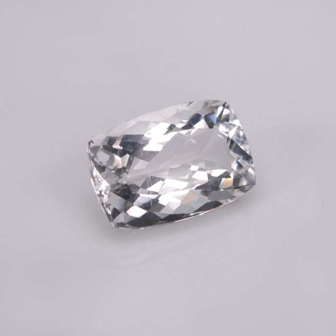 Natural Petalite 8.96 Carats White Cushion 17x11 mm Loose Gemstone - Image 1