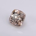 Natural Zircon 3.58 Carats Champagne Antique Cushion 7x7 mm Loose Gemstone - Image 3