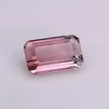 Natural Tourmaline 2.42 Carats Champagne Pink Emerald 10x7 mm Loose Gemstone - Image 5
