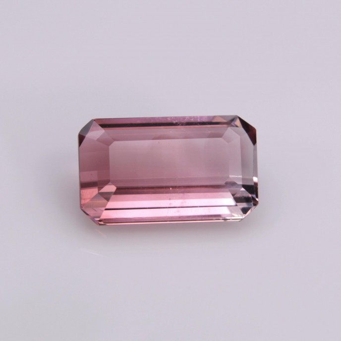 Natural Tourmaline 2.42 Carats Champagne Pink Emerald 10x7 mm Loose Gemstone - Image 6