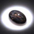Natural Scapolite Rainbow Rutiles 9.38 Carats Rainbow Oval Cabochon 16x12 mm Loose Gemstone - Image 3