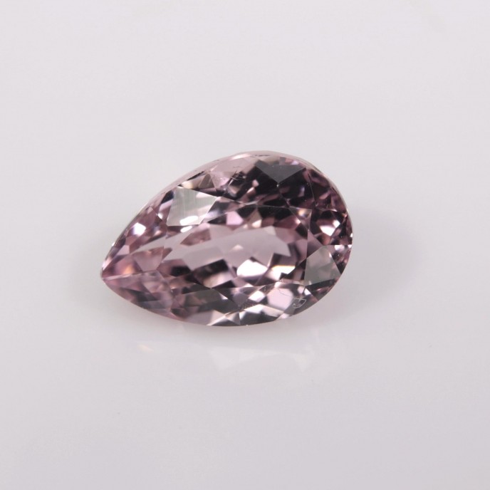 Natural Tourmaline 1.99 Carats Baby Pink Pear 9x6 mm Loose Gemstone - Image 1