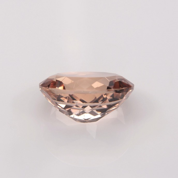 Natural Beryl 5.34 Carats Orange Pink Oval 13x11 mm Loose Gemstone - Image 4