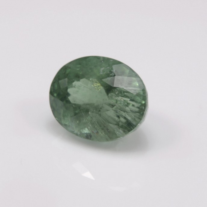 Natural Tourmaline 7.89 Carats Green Oval 13x10 mm Loose Gemstone - Image 2
