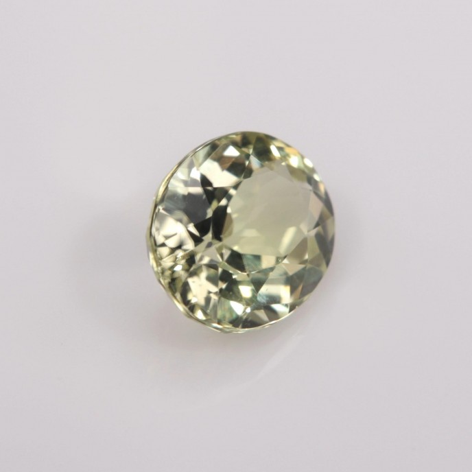 Natural Amblygonite 1.05 Carats Yellowish Green Oval 7x6 mm Loose Gemstone - Image 5