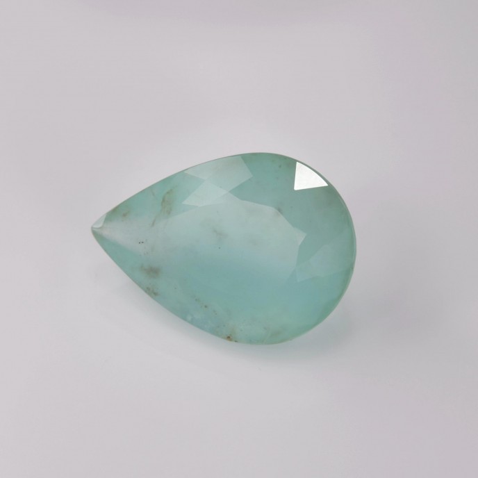 Natural Peru Opal 11.03 Carats Paraiba Blue Green Pear 21x15 mm Loose Gemstone - Image 3