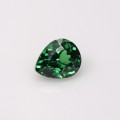 Natural Tsavorite Garnet 0.38 Carats Chrome Green Pear 5x4 mm Loose Gemstone - Image 1