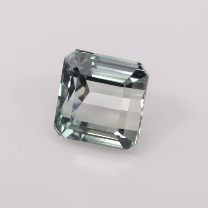 Natural Tourmaline 3.88 Carats Half White Octagon 8x8 mm Loose Gemstone - Image 7