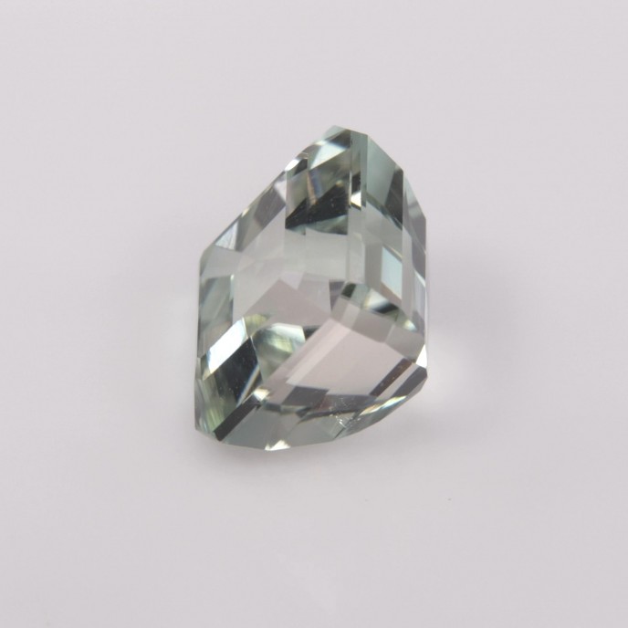 Natural Tourmaline 3.88 Carats Half White Octagon 8x8 mm Loose Gemstone - Image 3