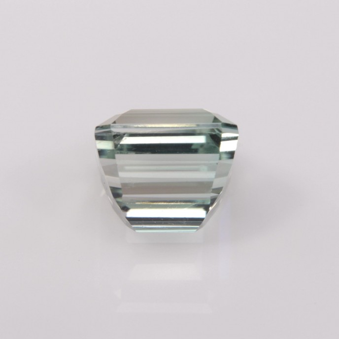 Natural Tourmaline 3.88 Carats Half White Octagon 8x8 mm Loose Gemstone - Image 4