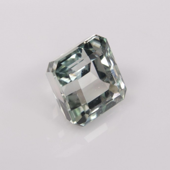 Natural Tourmaline 3.88 Carats Half White Octagon 8x8 mm Loose Gemstone - Image 5
