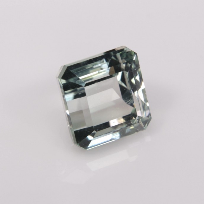 Natural Tourmaline 3.88 Carats Half White Octagon 8x8 mm Loose Gemstone - Image 6
