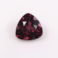 Natural Rhodolite Garnet 3.13 Carats Purplish Red Trilliant  9x9 mm Loose Gemstone - Image 1