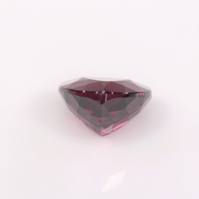 Natural Rhodolite Garnet 3.13 Carats Purplish Red Trilliant  9x9 mm Loose Gemstone - Image 4