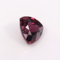 Natural Rhodolite Garnet 3.13 Carats Purplish Red Trilliant  9x9 mm Loose Gemstone - Image 5