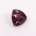 Natural Rhodolite Garnet 3.13 Carats Purplish Red Trilliant  9x9 mm Loose Gemstone - Image 6